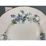 Paragon Forget Me -Not By Appointment To Her Majesty The Queen 8" Bread Plate