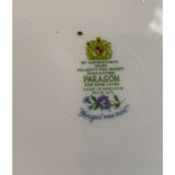 Paragon Forget Me -Not By Appointment To Her Majesty The Queen 8" Bread Plate