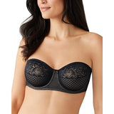 Wacoal 854310 Womens Visual Effects Strapless Minimizer Bra 32DDD Black NWT