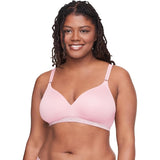 Warners WR1269-680 Cloud 9 Super Soft Wireless Comfort Bra Pink