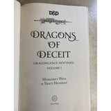 Dungeons & Dragons Novel Dragons Of Deceit Hardcover Book 1st Edition