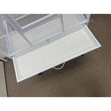 VIVOHOME 54 Inch Metal Bird Cage with Rolling Stand Slide-out Tray