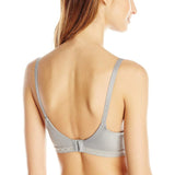 Warners 01269 Cloud 9 Wire-Free Contour Bra Pale Graphite Gray