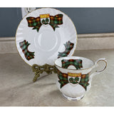 Elizabethan Prince Edward Island Tartan Tea Cup And Saucer Set