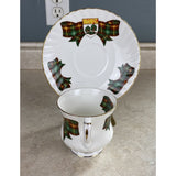 Elizabethan Prince Edward Island Tartan Tea Cup And Saucer Set