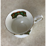 Elizabethan Prince Edward Island Tartan Tea Cup And Saucer Set