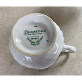 Elizabethan Prince Edward Island Tartan Tea Cup And Saucer Set