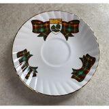 Elizabethan Prince Edward Island Tartan Tea Cup And Saucer Set