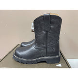 ARIAT WOMEN'S FATBABY WESTERN BOOT, 6.5 NEW black