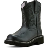 ARIAT WOMEN'S FATBABY WESTERN BOOT, 6.5 NEW black