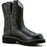ARIAT WOMEN'S FATBABY WESTERN BOOT, 6.5 NEW black