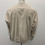 Eddie Bauer Golf Pullover Men's Large Beige Long Sleeve V Neck Polyester