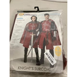 California Costumes Knight's Surcoat Adult Costume (Red), Large/X-Large