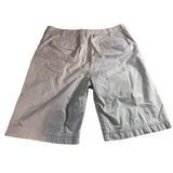 Caribbean Joe Women's Bermuda Shorts White 100% Cotton Size 14