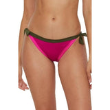 Trina Turk Womens 12 Monaco Colorblock Tie Side Bikini Bottom NWOT