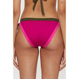 Trina Turk Womens 12 Monaco Colorblock Tie Side Bikini Bottom NWOT