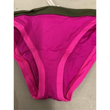 Trina Turk Womens 12 Monaco Colorblock Tie Side Bikini Bottom NWOT