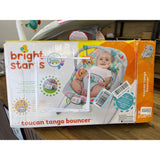 BRIGHT STARTS TOUCAN TANGO BABY BOUNCER NEW, Tested to work