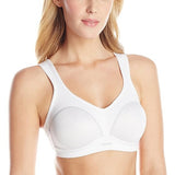 Wonderbra W5126 High Impact Wire-Free Sports Bra White