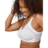Wonderbra W5126 High Impact Wire-Free Sports Bra White