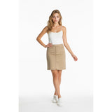 Guess Jeans Pencil Skirt Women's Size 29 Beige Stretch Short Skirt