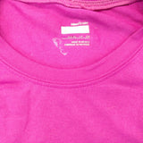 Nike Fit Dry Athletic Top Women's Size Small Purple Short Sleeve Crew Neck Tee