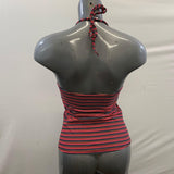 FireFly Women's Multi Coloured Bathing Suit Top Cover Tie Up Size Medium Polyamide Blend