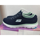 Skechers Womens 9.5 Summits-Quick Getaway Sneakers Blue/Green NEW