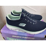 Skechers Womens 9.5 Summits-Quick Getaway Sneakers Blue/Green NEW