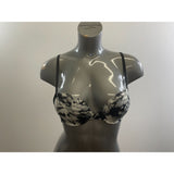 La Senza Remix Women's Black Tie Dye T-Shirt Bra Size 34B Polyamide