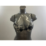 La Senza Remix Women's Black Tie Dye T-Shirt Bra Size 34B Polyamide