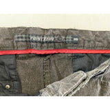 Point Zero Men's Brown Straight Leg Jeans Size 36 Flat Front Cotton Blend