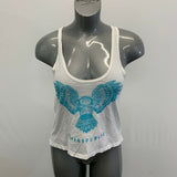 One Republuc 1R Tank Top Women's Medium White Cotton