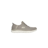 Skechers Sport Slip-Ins: Summits-Classy Night - Womens 6.5 Taupe/Gold