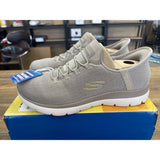 Skechers Sport Slip-Ins: Summits-Classy Night - Womens 6.5 Taupe/Gold