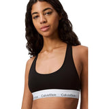 Calvin Klein F3785 Womens Modern Cotton Bralette Bra Black
