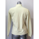 IZOD Women's Medium 1/4 Zip Pullover Stretch Athletic Shirt Cotton/Spandex Green