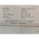 Banvil Aztec  42" Ceiling Fan W/Remote Control & Dome Light New In Box Pewter Finnish