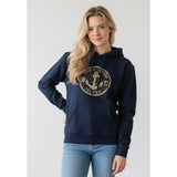 Price Edward Island Women's Blue Hooded Sweatshirt Size XL Youth Cotton
