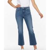 Zara Womens 4 Jeans Slight Flare Raw Hem NWOT