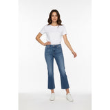 Zara Womens 4 Jeans Slight Flare Raw Hem NWOT