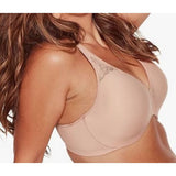Bali B3385 Womens Passion for Comfort Minimizer Underwire Bra Soft Taupe