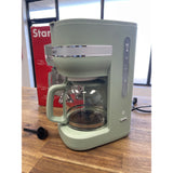 Starfrit 10-Cup Electric Coffee Maker, Keep Warm, Reusable Filter, Sage NEW