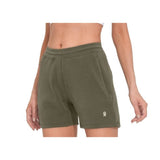 Little Donkey Andy Women's 5"  Inseam Stretch Athletic Running Shorts Large