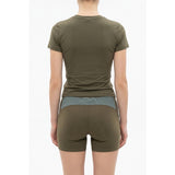 Little Donkey Andy Women's 5"  Inseam Stretch Athletic Running Shorts Large