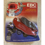 EBC Brakes FA465X Disc Brake Pad Set