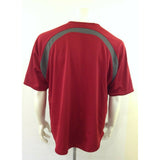 NSA Canada Slo-Pitch Men's Large Red Gray Short Sleeve Crew Neck Jersey