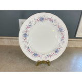 Paragon By Appointment To The Queen England Romance 10.5" Dinner Plate Black Sta