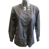 WONDERWINK womens XS Wonderflex Constance Women's Scrub Jacket Black