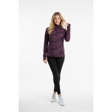 Champion Purple Pink Duo Dry Women's Pullover 1/4 Zip Activewear Top Size Small